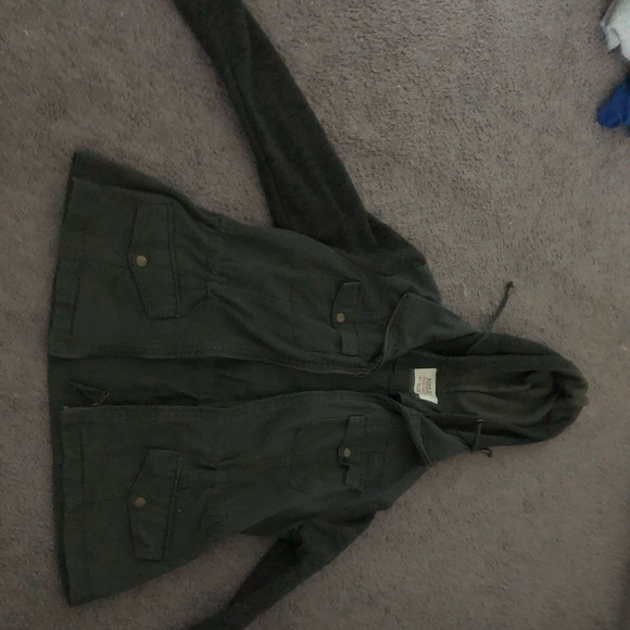 vintage olive green jacket - Picture 1 of 4